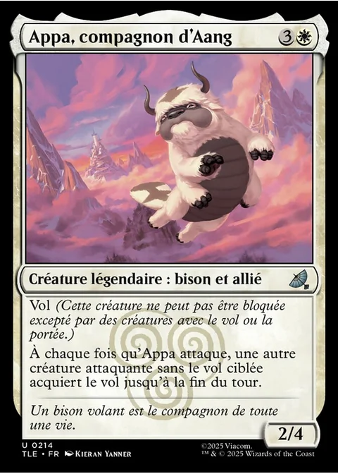 Appa, compagnon d'Aang