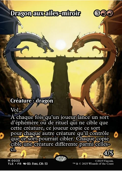 Dragon aux ailes-miroir
