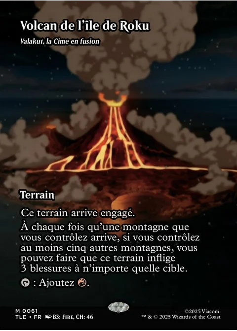 Valakut, la Cime en fusion