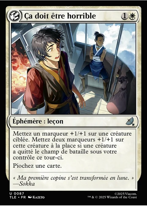 Ça doit être horrible