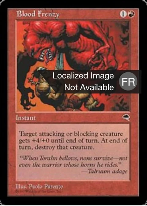 Frénésie sanguinaire