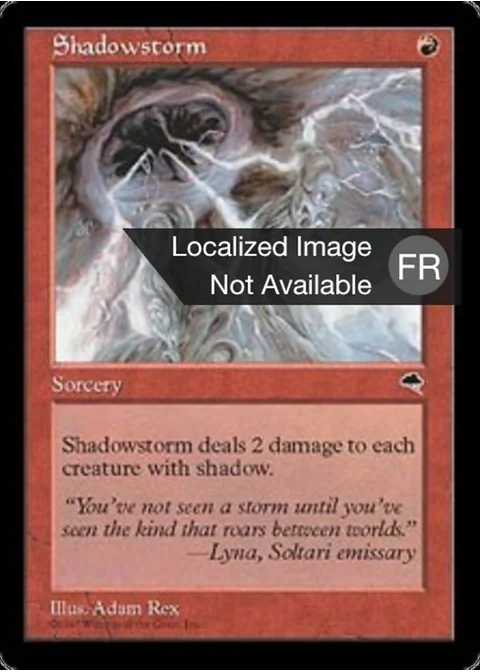 Tempête de distorsion