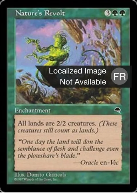 Révolte de la nature