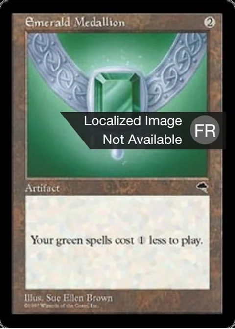 Médaillon d'émeraude