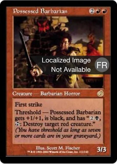 Barbare possédé