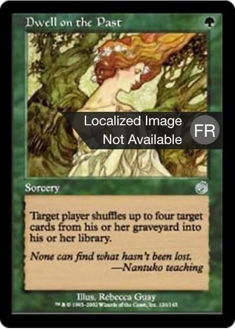 Vivre dans le passé