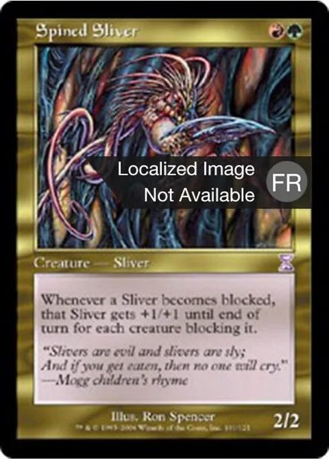 Slivoïde à piquants