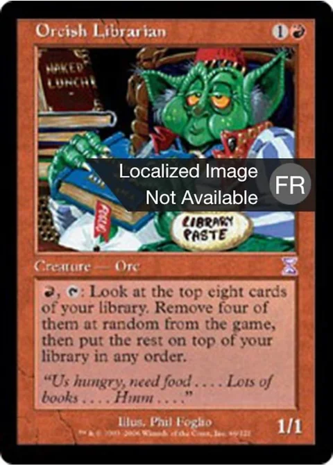 Bibliothécaire orque