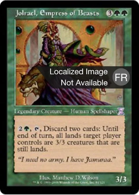 Jolrael, impératrice des bêtes