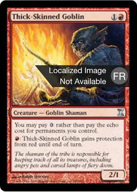 Gobelin à la peau dure