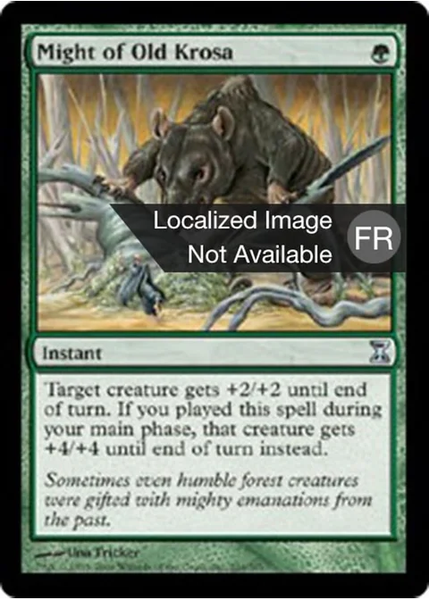 Puissance de l'ancienne Krosia