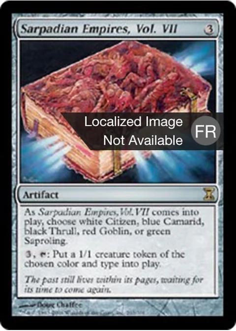 Les Empires sarpadiens, Vol. VII