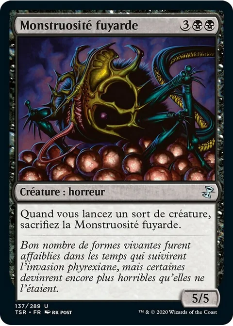 Monstruosité fuyarde