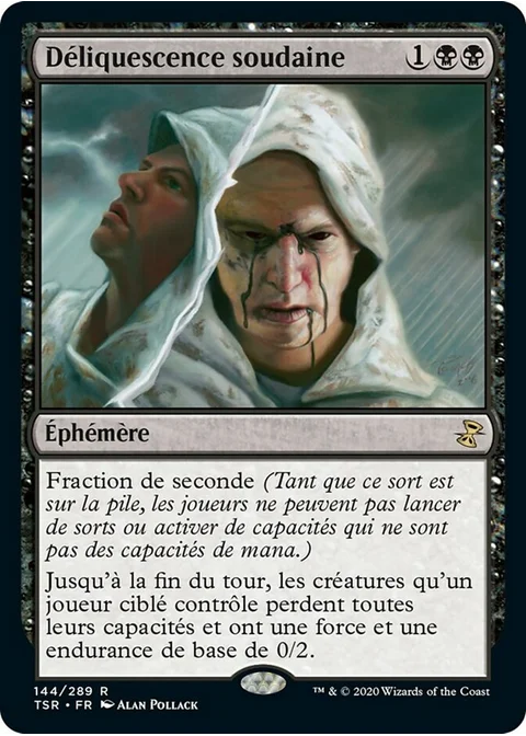 Déliquescence soudaine