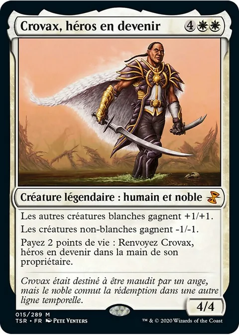 Crovax, héros en devenir