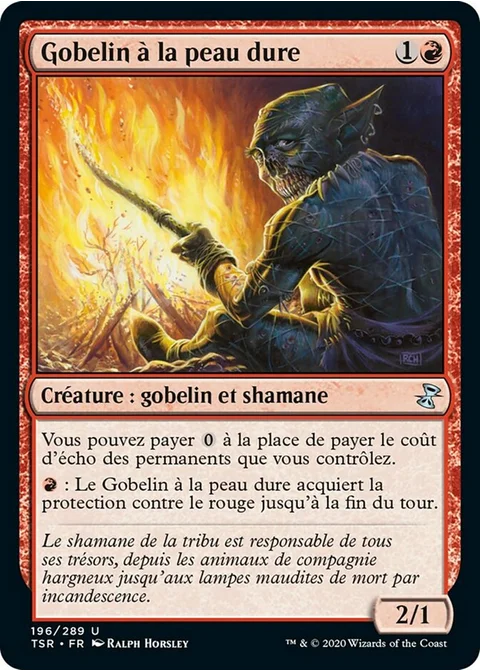 Gobelin à la peau dure