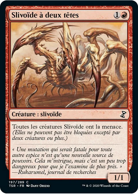 Slivoïde à deux têtes
