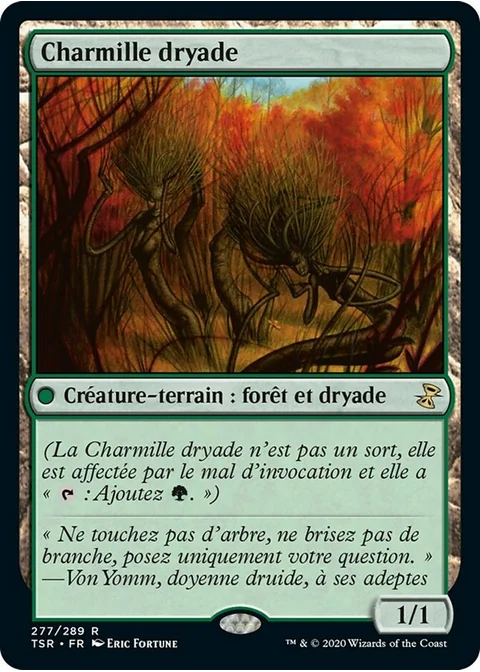 Charmille dryade
