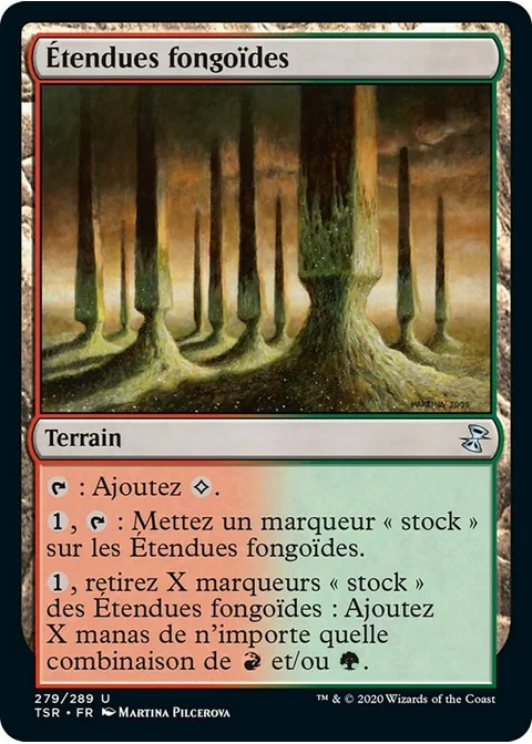 Étendues fongoïdes