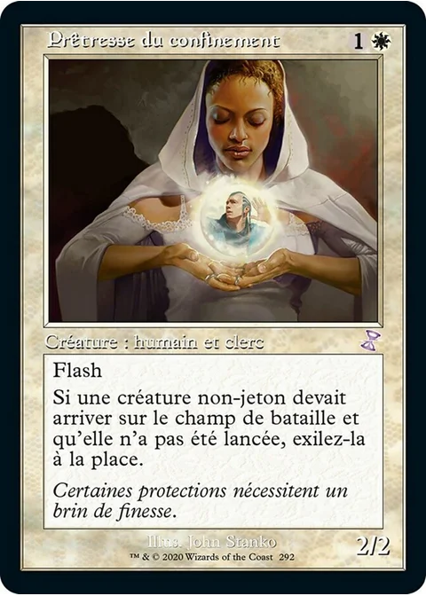 Prêtresse du confinement