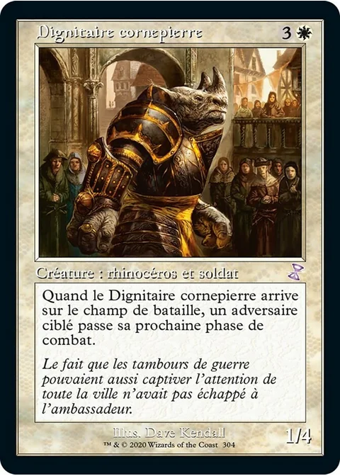 Dignitaire cornepierre