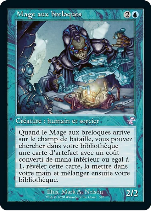 Mage aux breloques