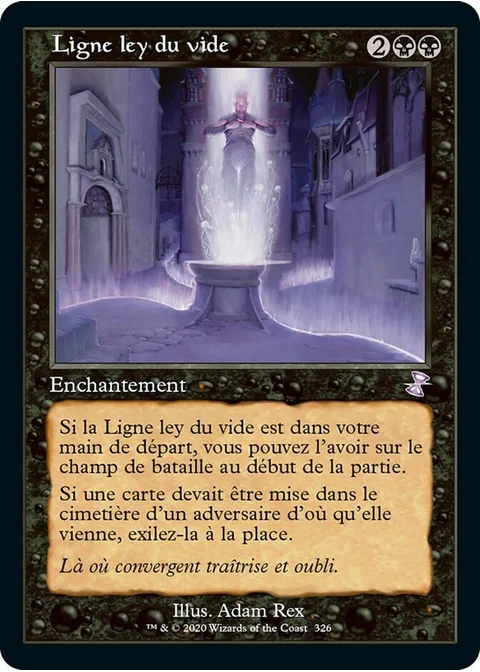 Ligne ley du vide