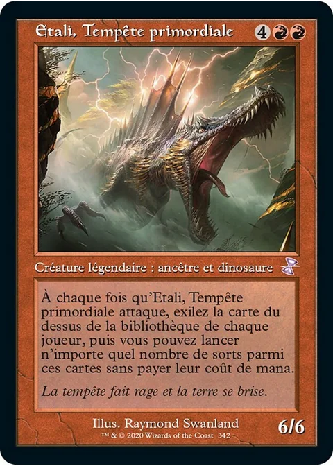 Etali, Tempête primordiale