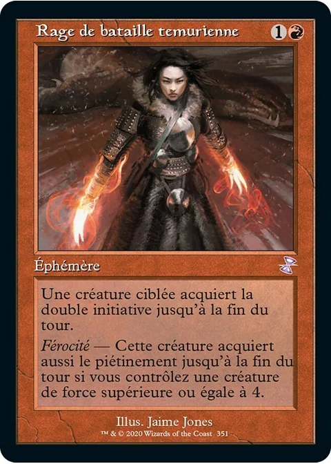 Rage de bataille temurienne