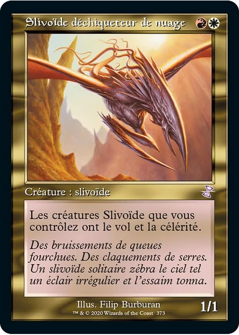 Slivoïde déchiqueteur de nuage
