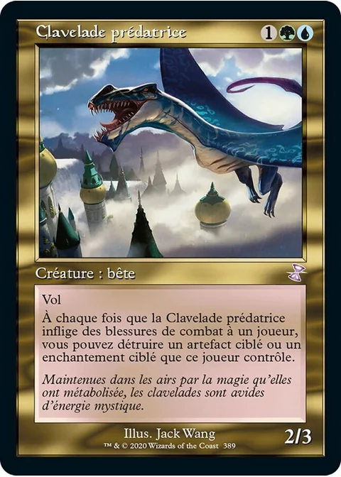 Clavelade prédatrice