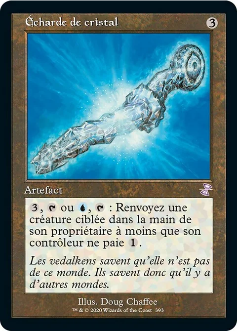 Écharde de cristal
