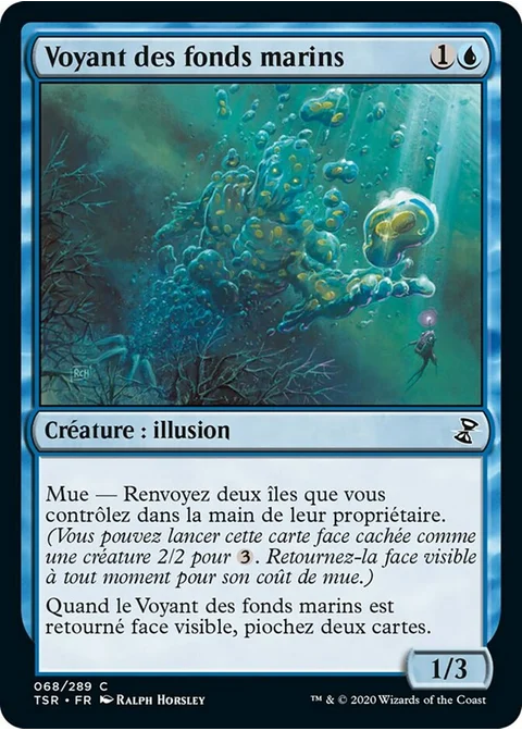 Voyant des fonds marins