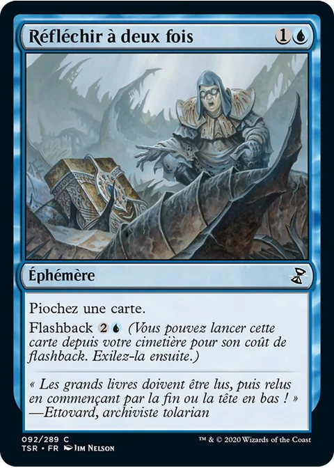 Réfléchir à deux fois