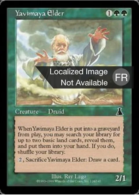 Vieux Sage de la Yavimaya