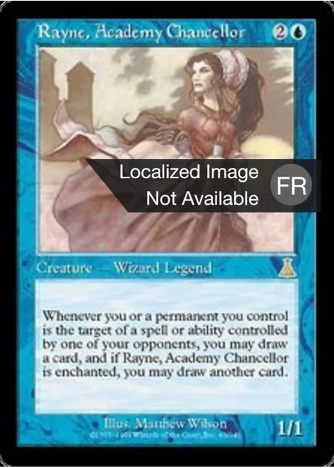 Rayne, Chancelière de l'Académie