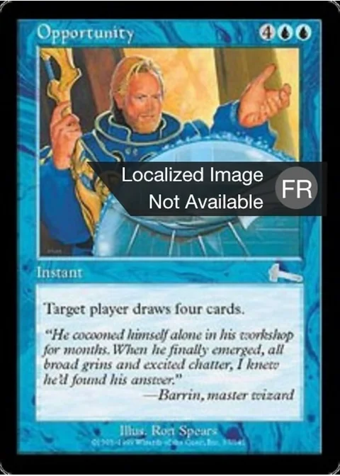 Occasion inespérée