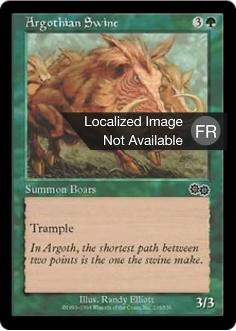 Cochon sauvage d'Argoth