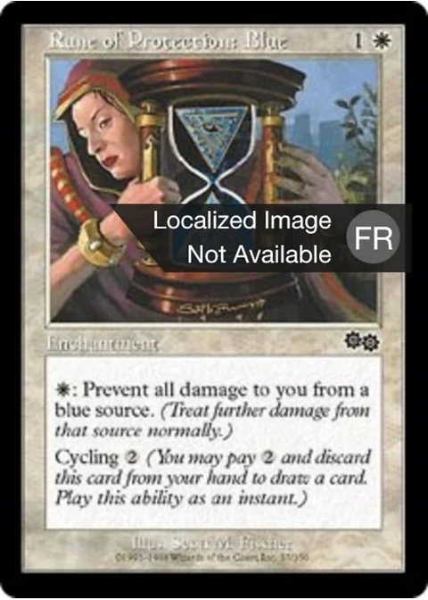 Rune de protection : Bleu