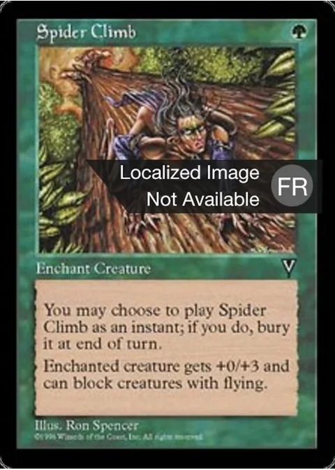 Escalade d'araignée