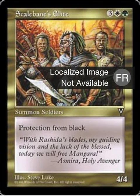 Elite des desquameurs