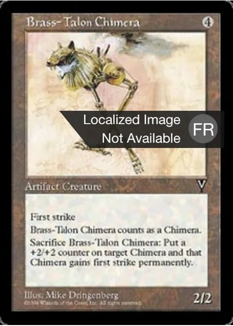 Chimère aux serres d'airain