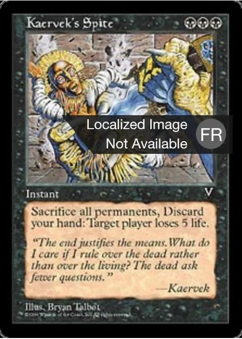 Rancune selon Kaervek