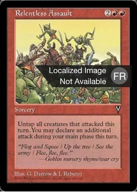 Assaut implacable