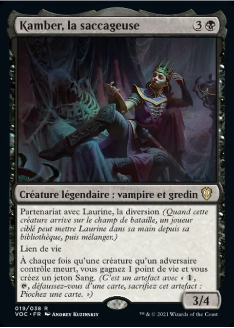 Kamber, la saccageuse