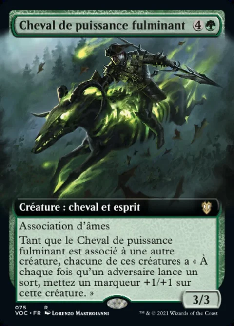 Cheval de puissance fulminant