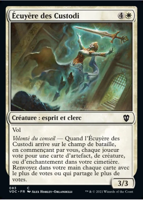 Écuyère des Custodi