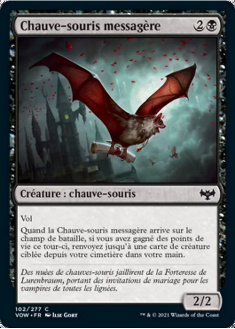 Chauve-souris messagère