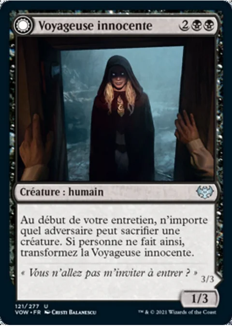 Voyageuse innocente