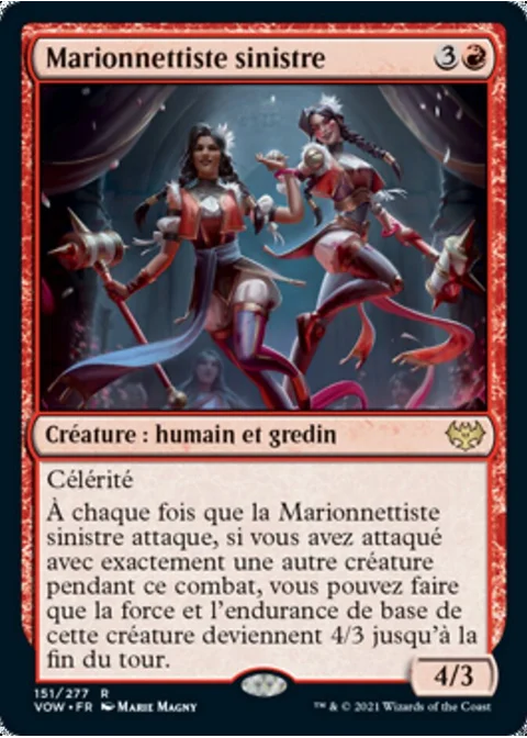 Marionnettiste sinistre
